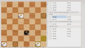 How to catch the opponent with three Kings using Montero method. Endspiel lesson | #draughts