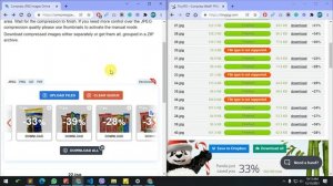 Online Image CompressorTinyjpg/ tinypng or Compress jpg comparison