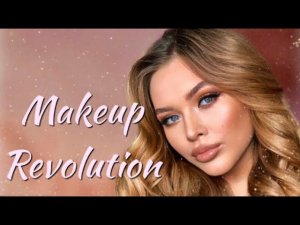 Макияж бюджетной косметикой для нависшего века / Палетка Makeup Revolution /Растушеванная стрелка.