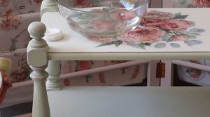 Decoupage Furniture a Table