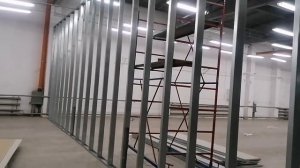 ПЕРЕГОРОДКА ИЗ ГИПСОКАРТОНА ,БЫСТЫЙ СПОСОБ