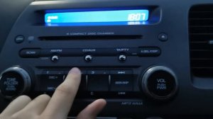 Как перевести настроить часы в Honda Civic