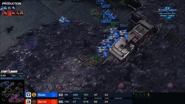 2018 WCS Global Finals - Final: Stats (P) Vs Serral (Z)