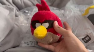 Angry Birds Space Red Plush Unboxing (FIRST EBAY PURCHASE!)