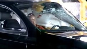 Краш тест Ауди Q7 и Q5 (Crash test Audi Q7 VS Audi Q5)