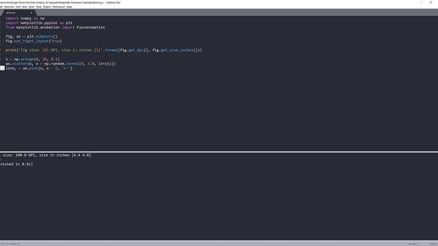 Matplotlib Tutorial | Example of how to create chart animation with matplotlib in Python (#2) смотреть онлайн