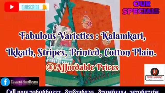 #Lenin Cotton Printed Saree Collection @tirupatihandlooms1472 !7060660322 #resellerswelcome смотреть онлайн