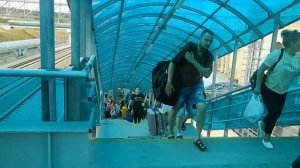 Россия пришла ! Крым. Первый прямой поезд Москва-Керчь.