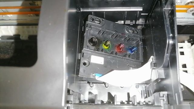 МФУ Epson sx425w снятие печатающей головки смотреть онлайн