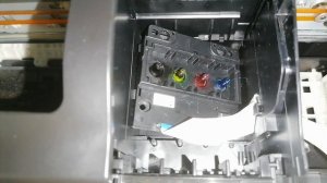 МФУ Epson sx425w снятие печатающей головки