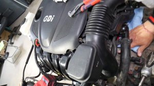 HYUNDAI SANTA FE THERMOSTAT REPLACEMENT REMOVAL LOCATION, WHERE IS THERMOSTAT