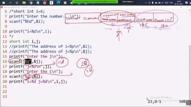 C lecture 4 - Format specifiers and Endianness (little and big) смотреть онлайн