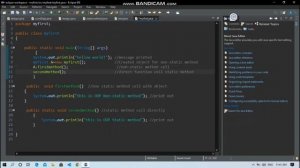 static non-static method in java oops| class and methods in java