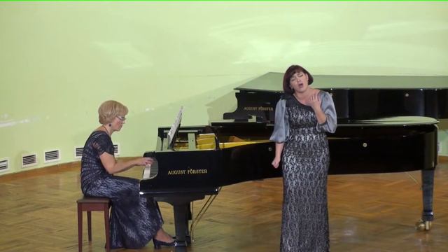 С.Рахманинов "Оне отвечали" исп.Елена Пивоварова, концертмейстер Ирина  Купченко