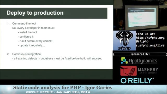 SF PHP - Static code analysis for PHP