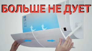 Экран-дефлектор для внутреннего блока кондиционера.