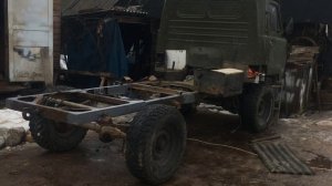 УАЗ 3303 на мостах от УАЗ патриот, удлинение. часть 2/3