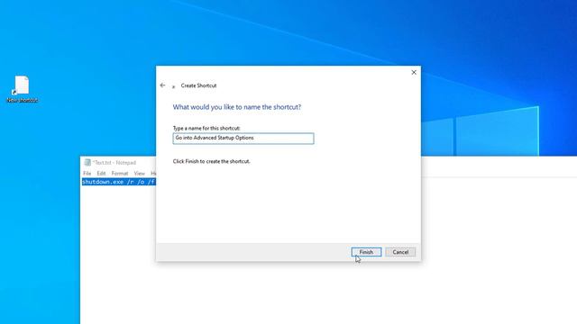 How to Create an Advanced Startup Button on Windows 10 2020 Guide смотреть онлайн