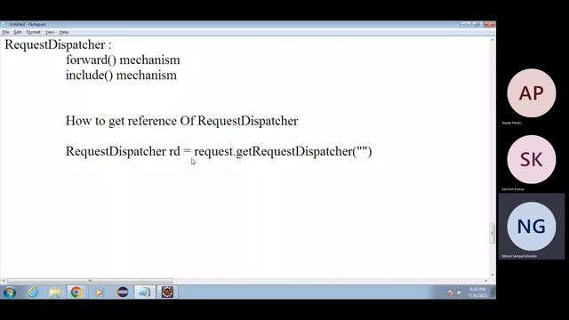 RequestDispatcher in Servlet Java by NiteenSir смотреть онлайн