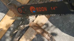 Распаковка — Электропила цепная Edon ECS405-KA30