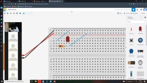 Занятие №2. Подключение светодиода и тактовой кнопки