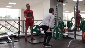 1.52. Приседания Гаккеншмидта со штангой