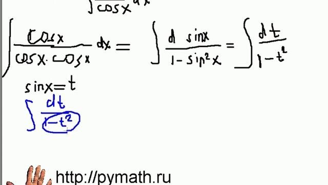 Найти неопределённый интеграл