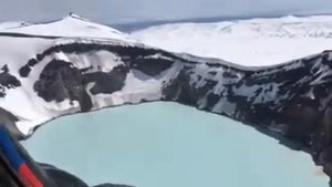 Вулкан Малый Семячик на Камчатке