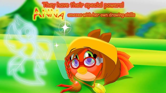 Angry Birds: Red, Chuck, Bomb & me - The Legendary Trio and the Magical Four became one team! смотреть онлайн