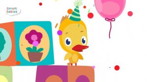 Happy Birthday Song For Children | Nursery Rhymes Kids Songs From Smart Babies