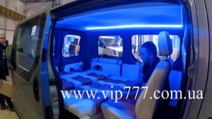 Переоборудование микроавтлбуса Opel Vivaro и тюнинг салона
