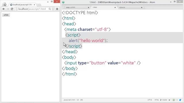 웹에플리케이션 만들기 - JS, PHP 프로그래밍 1 : JavaScript 실습 смотреть онлайн