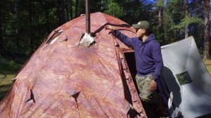 ЧТО СТАЛО С ПАЛАТКОЙ ГОД СПУСТЯ? | ПАЛАТКА УП-5 от ПФ БЕРЕГ