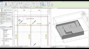 Modelo Estructura Vinculando Revit y AutoCad 6 Rev 0 #revit #bim #modelos3d #arquitectura