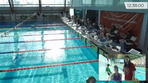 50m баттерфляй, девушки. Плавание "Кубок золотого кольца" ноябрь 2023. Саранск.