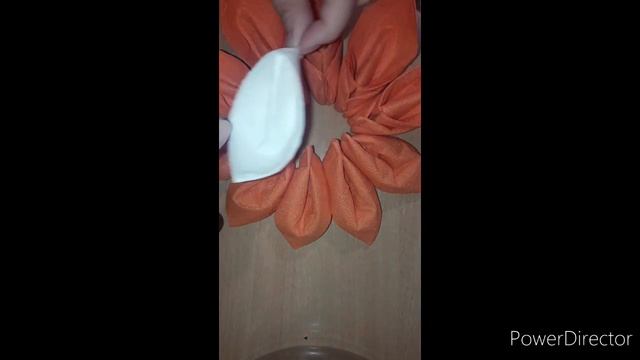 "Лотос" из салфеток смотреть онлайн