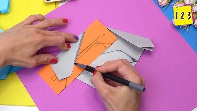 Origami DOG Easy  DIY Paper Crafts