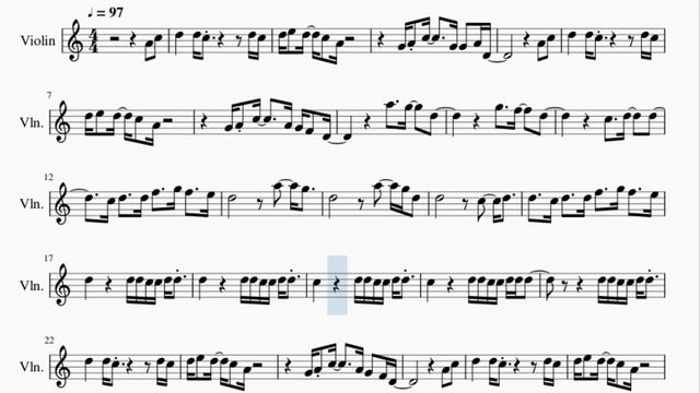 Violin Sheet Music: How to play Watermelon Sugar by Harry Styles смотреть онлайн