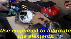 BMW M47 / M57 engine, oil leaks at the vacuum pump, how to repair cheap and fast.