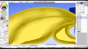 Обработка пони 3 . В Paint tool sai !