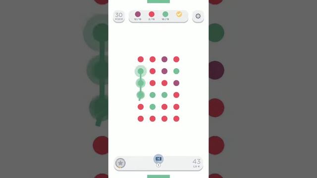 TWO DOTS: Уровень 4 прохождение