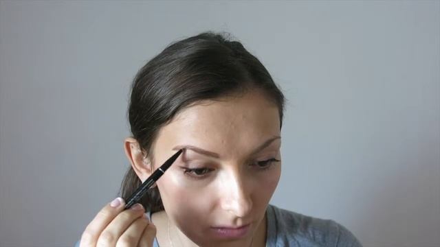 Оформление бровей. Корейские карандаши и Benefit brows. Как красить брови. смотреть онлайн