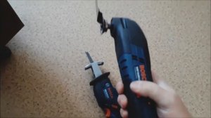 САБЕЛЬНАЯ ПИЛА + реноватор МФУ, пропиливание мебельной панели ЛДСП