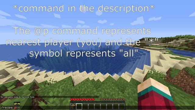 Minecraft Java Edition: How to unlock all recipes using one command! смотреть онлайн