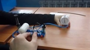 Лего. Резервуар с манометром