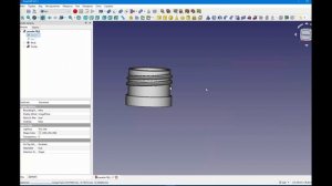 FreeCad Резьба бутылки из ПЕД