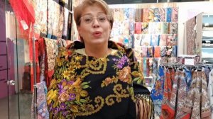Шали. Павловопосадские платки в Минске