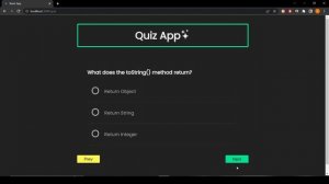 MERN Stack Complete Quiz Application