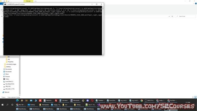 How to Code a C# .NET Software to Batch Convert Images (e.g. PNG) into WEBP to Save 33% - Lossless