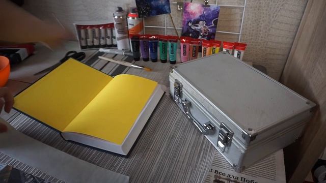 КРАСИМ СРЕЗ КНИГИ / DIY COLORED BOOK EDGE